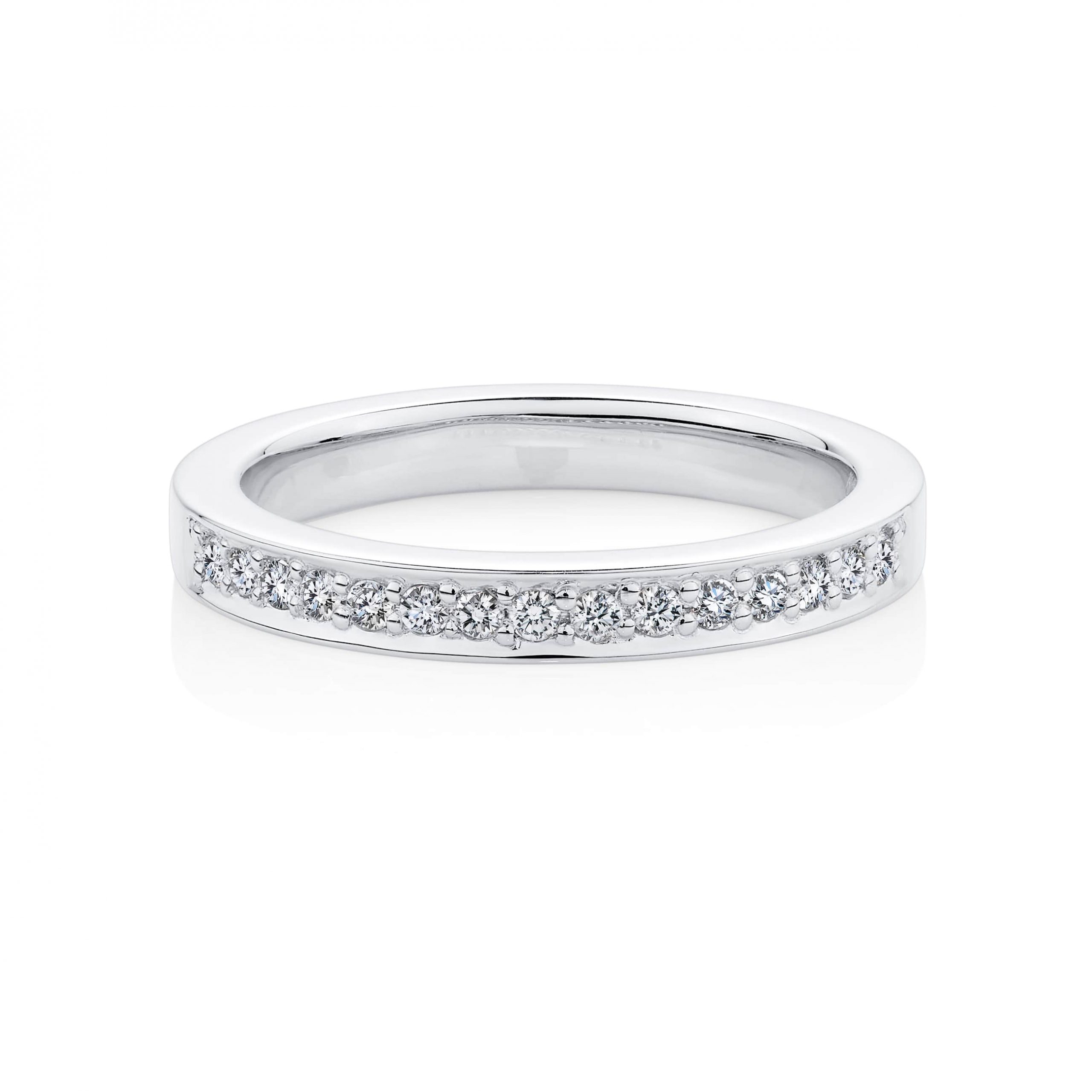 Golden Grain Set Diamond Ring Fineline Jewellers