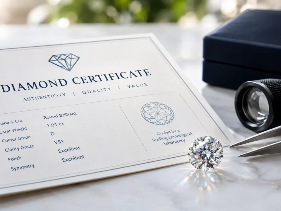 Diamond Certificate